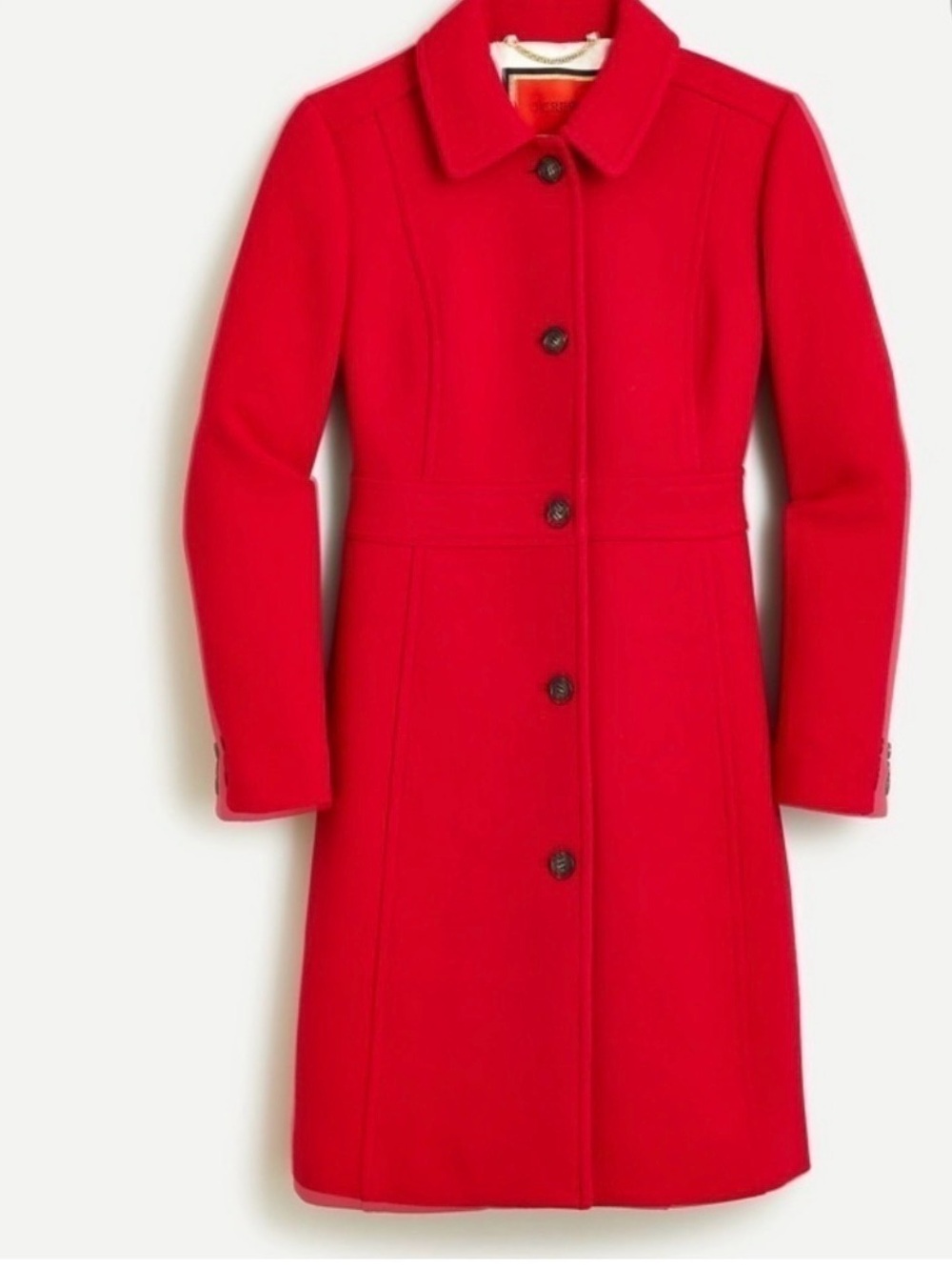 J Crew Tall Classic Lady Day Coat